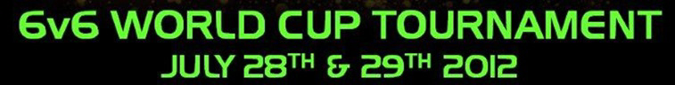 2012 World Wide Soccer 6 v 6 World Cup banner